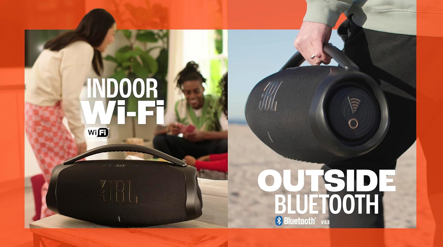JBL Boombox 3 Wi-Fi Portable Speaker